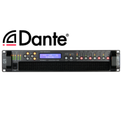 48M10 8x1250W DSP Amplifier with Dante