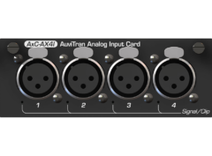 ToolBox 4 Analog Input XLR Card