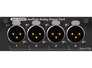 ToolBox 4 Analog Output XLR Card